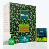 Dilmah Pure Peppermint Flavoured EnvelopeTea bags 100 / Box